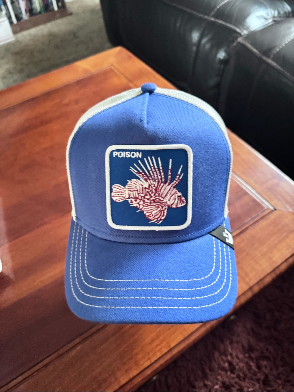 Goorin Bros. "LIONFISH HEAT" Poison.
Mesh SnapBack NWT